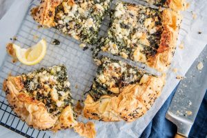 Big Greens Pie with Carême Butter Puff Pastry