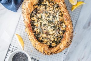 Big Greens Pie with Carême Butter Puff Pastry