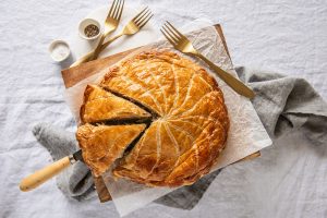 Chicken Salsa Verde Pithivier with Carême Butter Puff Pastry